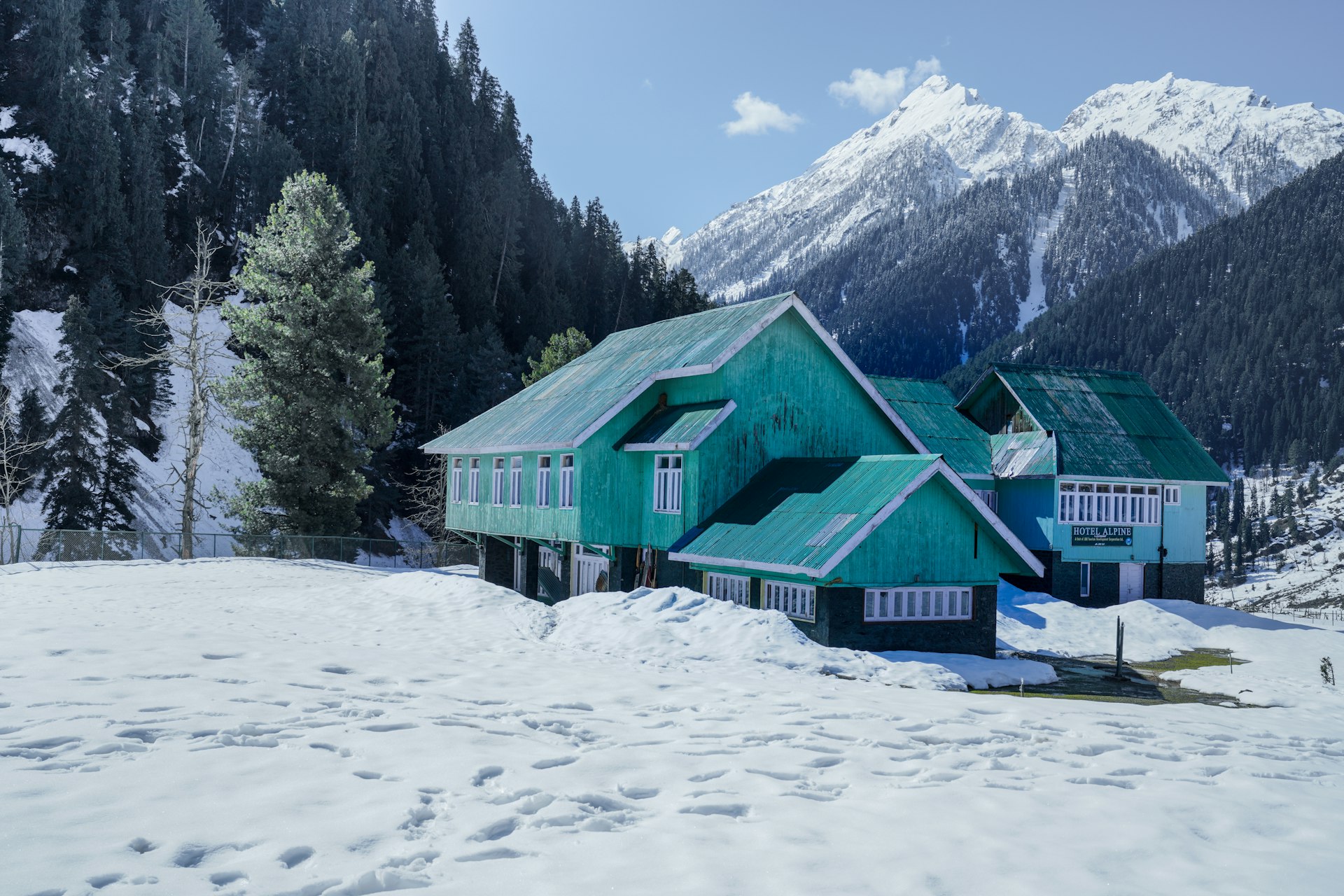 Gulmarg in winter